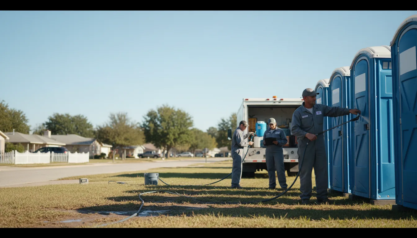 Long-Term Portable Toilet Rental in Wilson, AR near me
